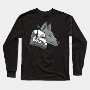 Commander Wolfe - grey Long Sleeve T-Shirt